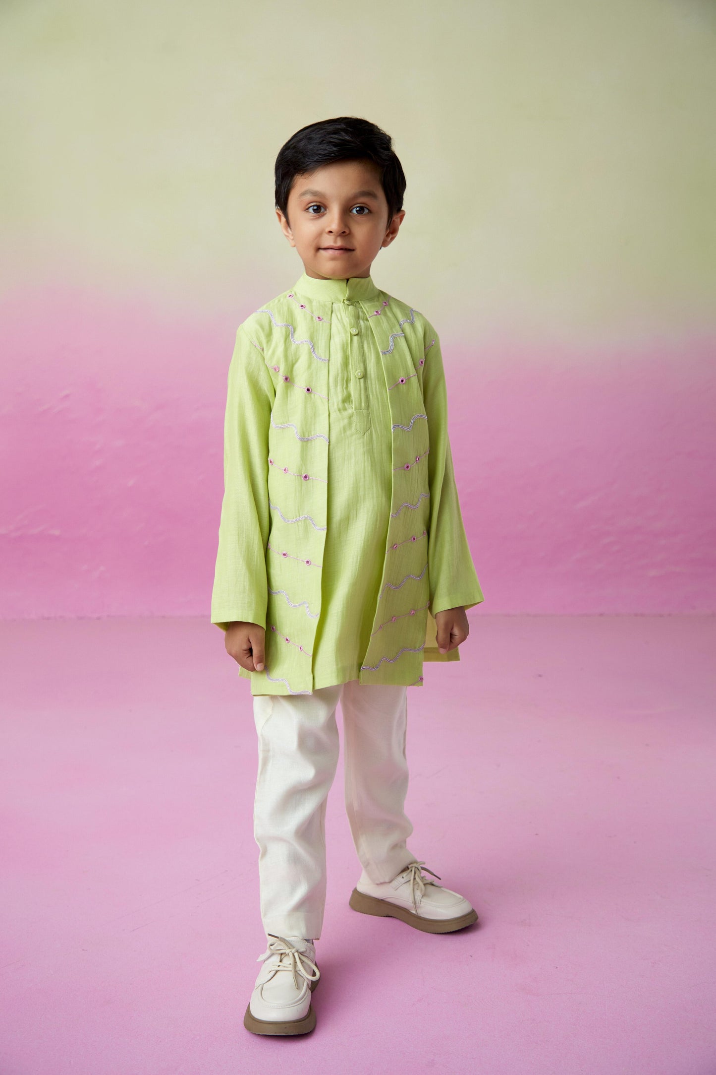 Lime Wire Kurta Sets