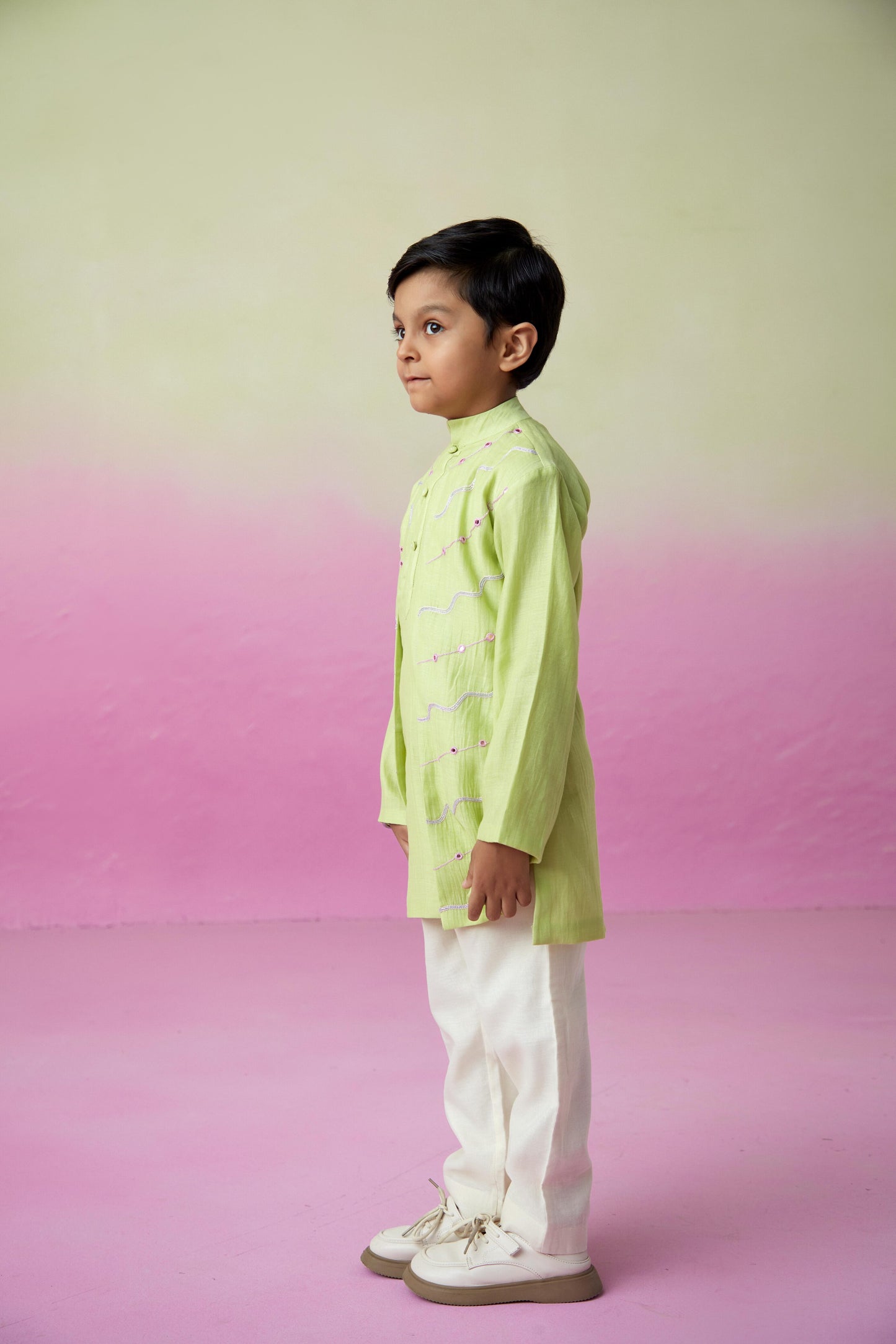 Lime Wire Kurta Sets