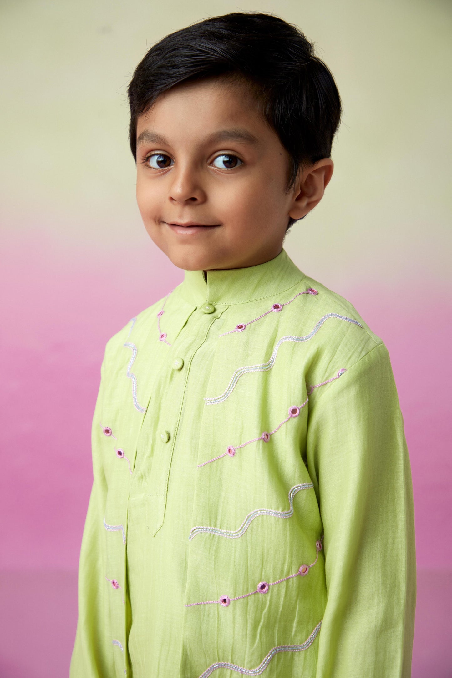 Lime Wire Kurta Sets