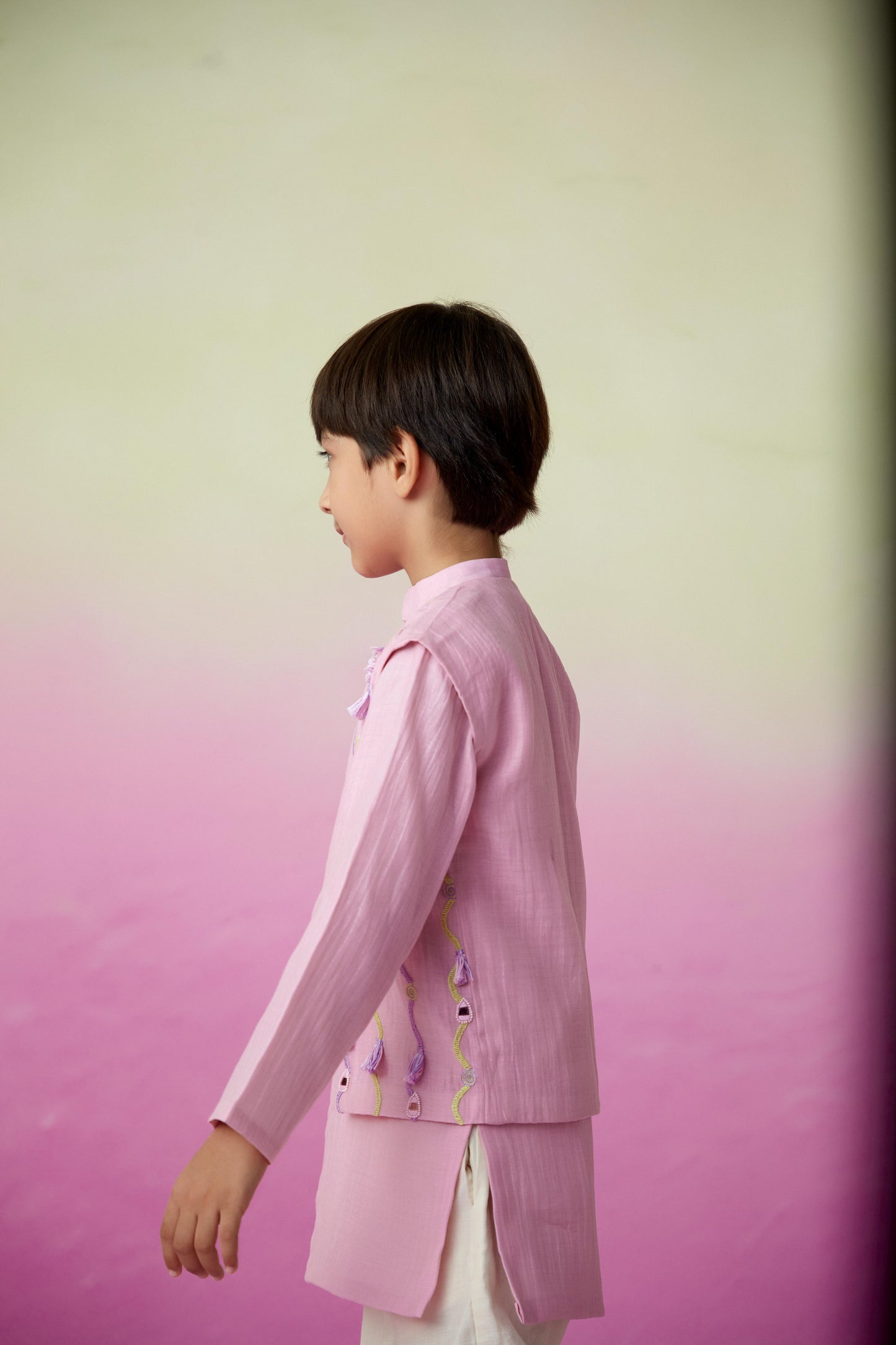 Little Explorer Kurta Jacket Set