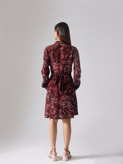 Reverie Wine Shirts dress