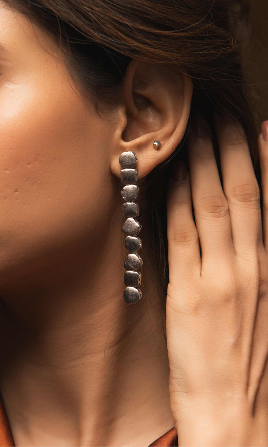 Sara Earrings - Silver