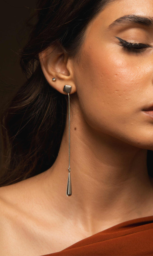 Miraya Earrings - Silver