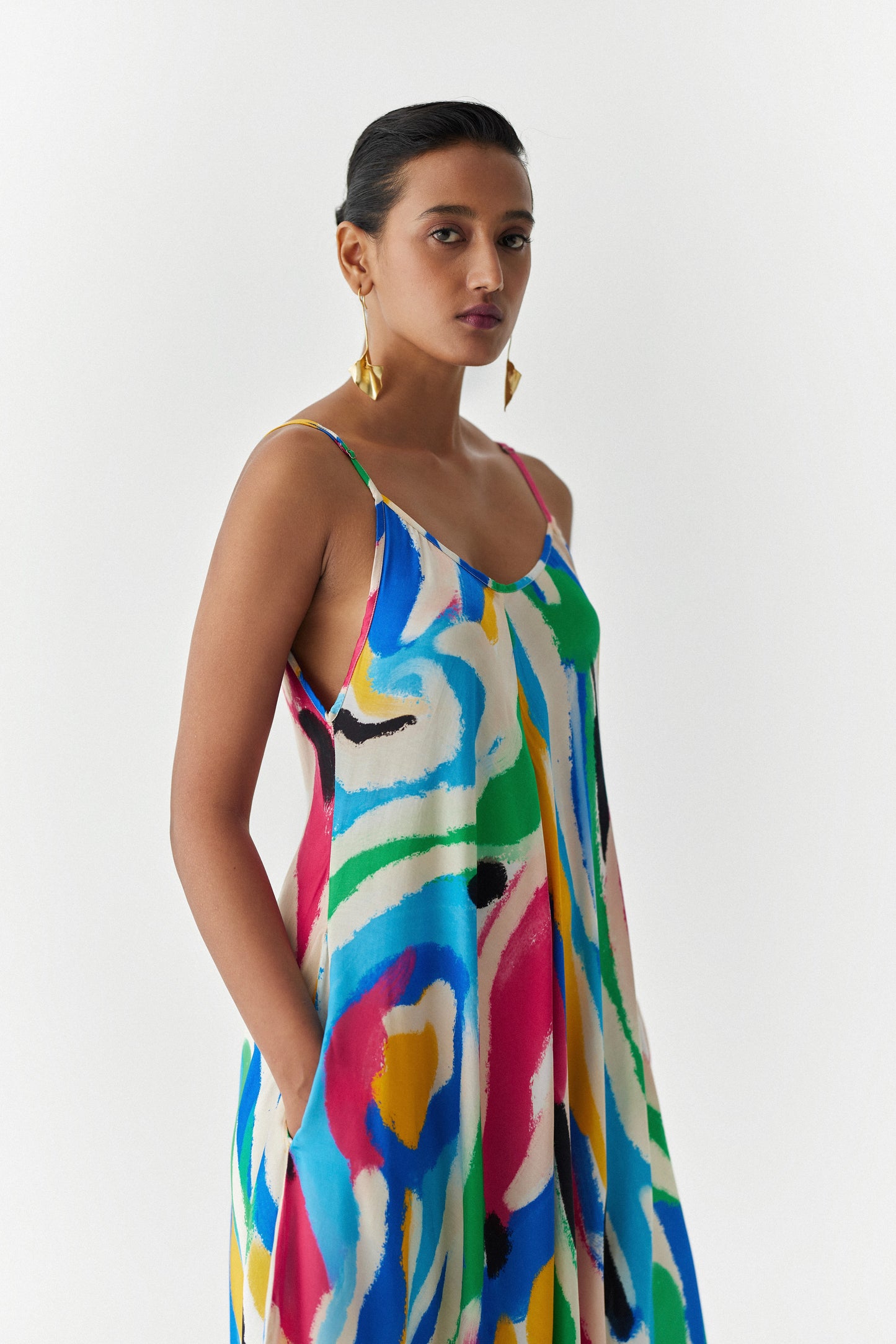 Brushstroke Jumpsuit