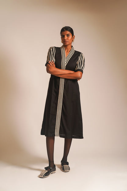 Ms. Visionary - Half Sleeve Dress