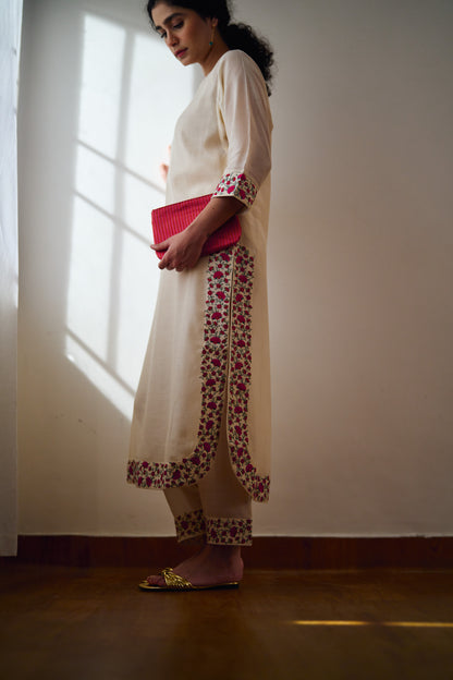 Elle Ivory Kurta Sets