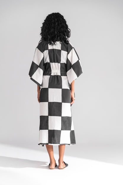 Checkered Kaftan