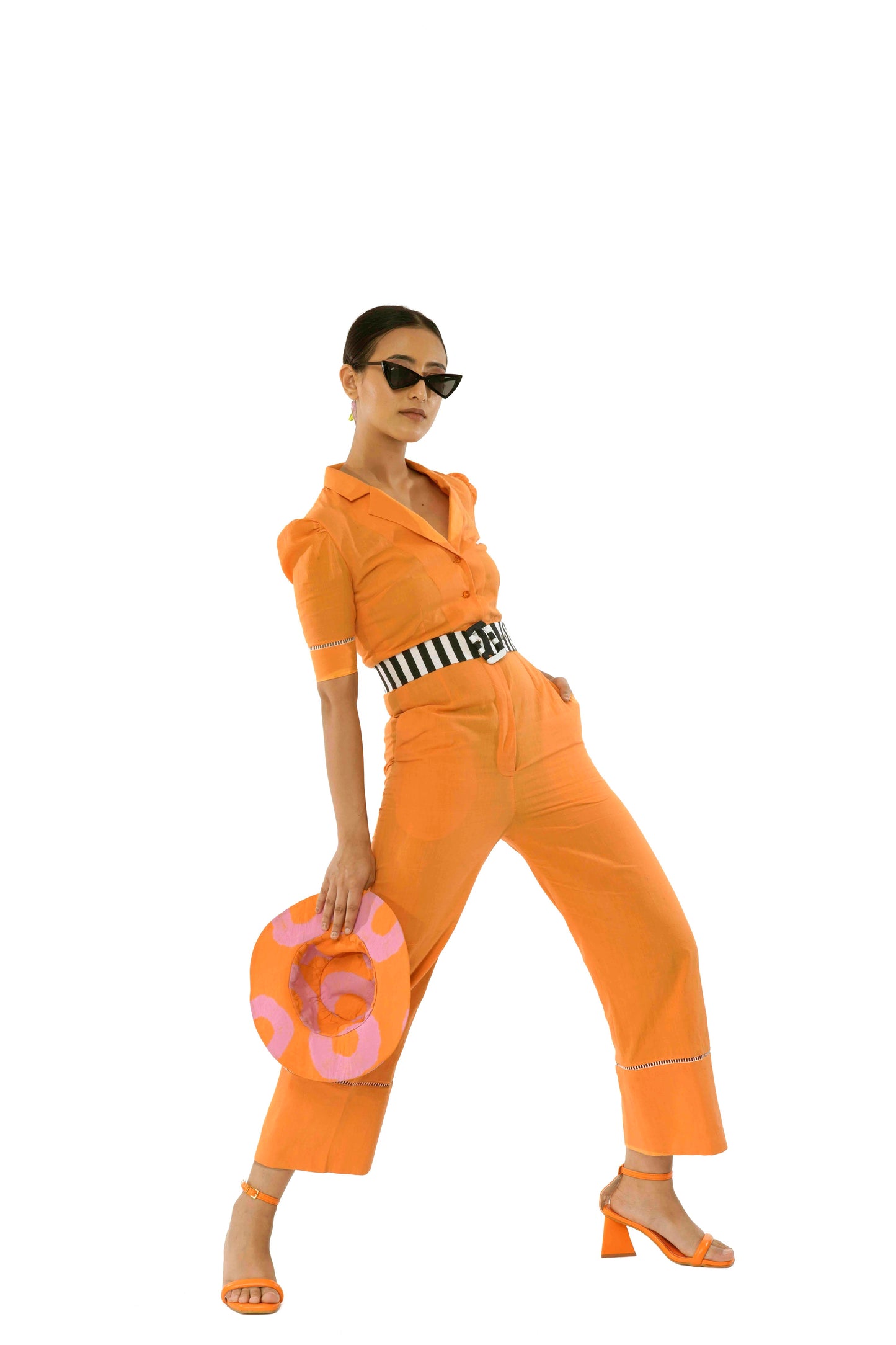Orange Kelly Jumpsuit