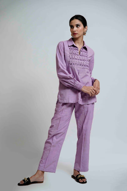 Lilac Bee Co-ord Set