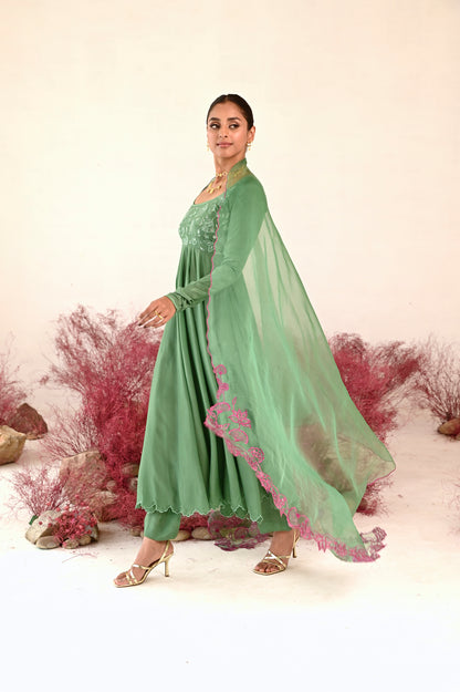 Manohari Anarkali Set