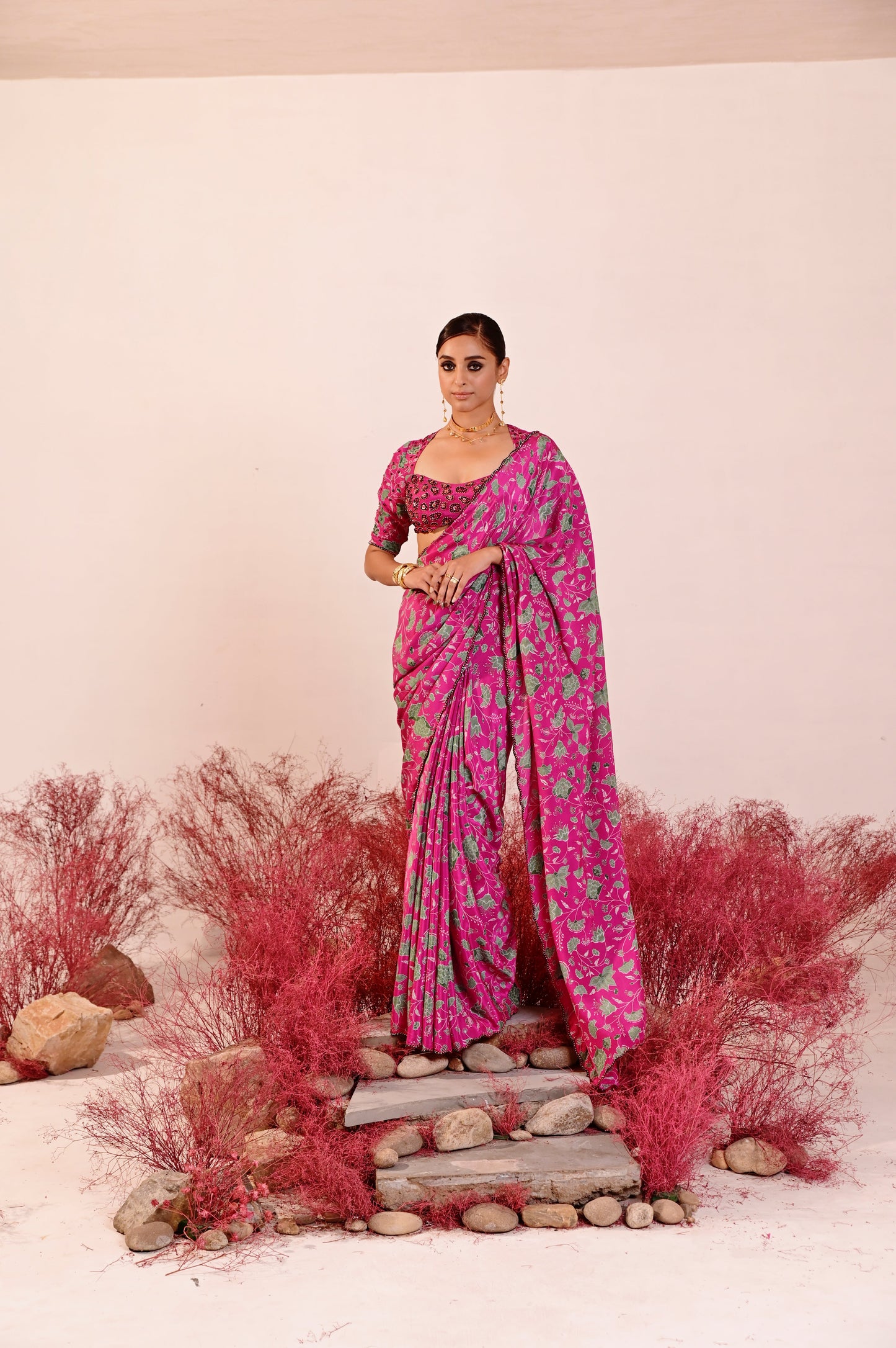 Florina Saree With Blouse Piece