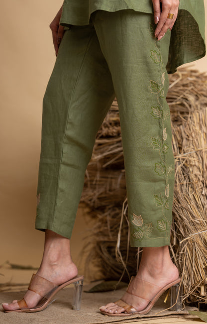 Olive Green Moss Sage Coord