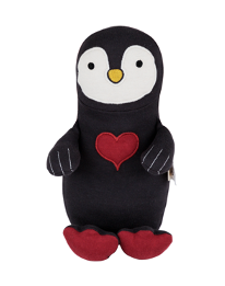 Puddles The Penguin | Organic Cotton Fabric Toy