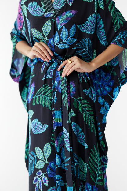 Black Jungle Kaftan