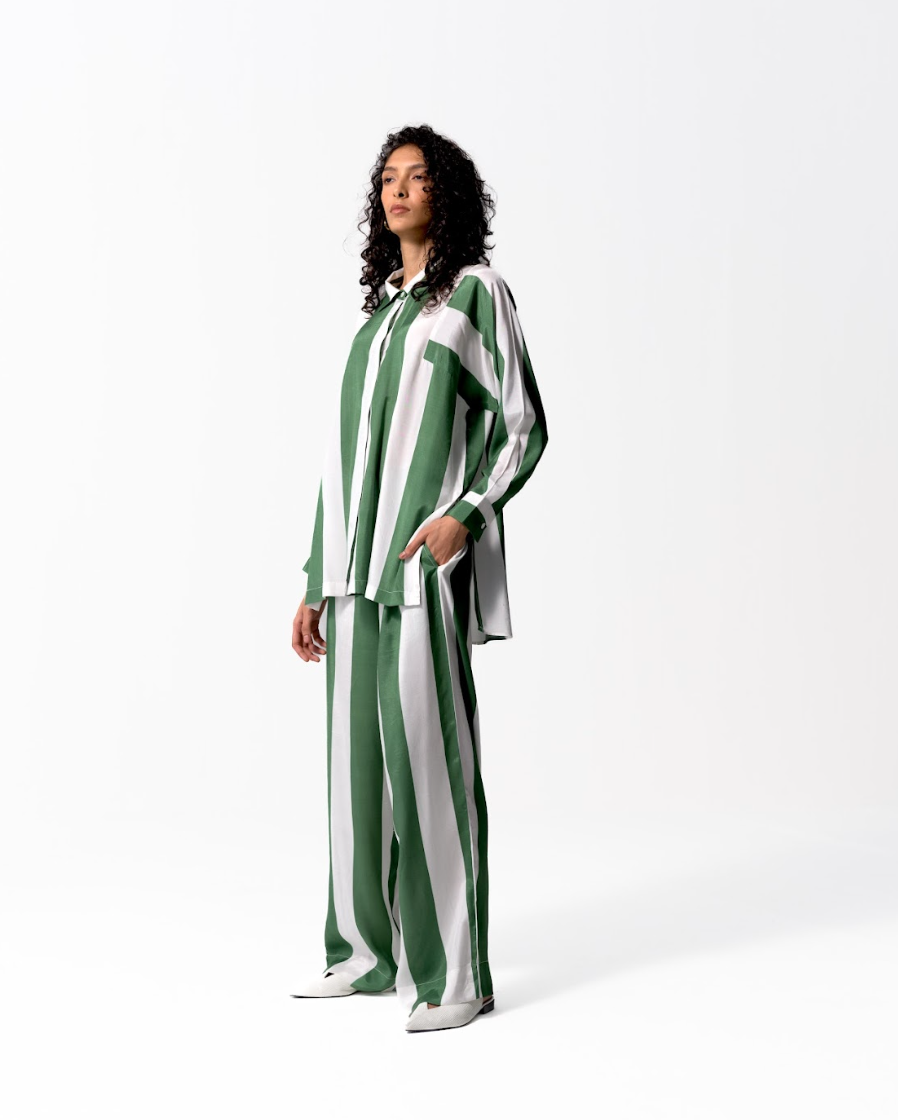 STRIPES SURJ SET (SILK) (VIRTUE SET)