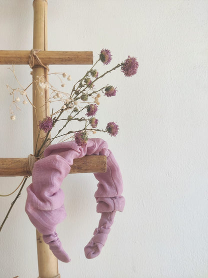 Lavender Scrunchie Hairband