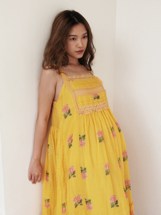 Sunglow Midi Dress
