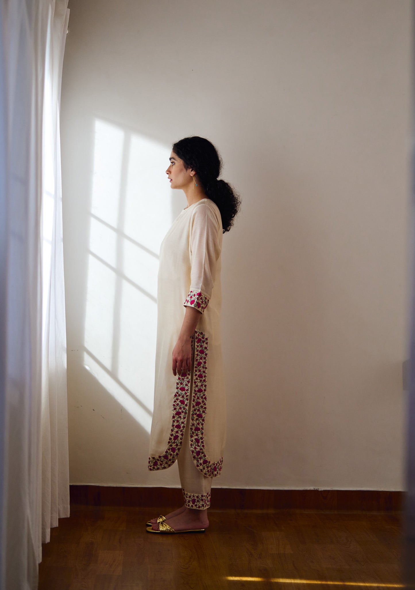 Elle Ivory Kurta Sets