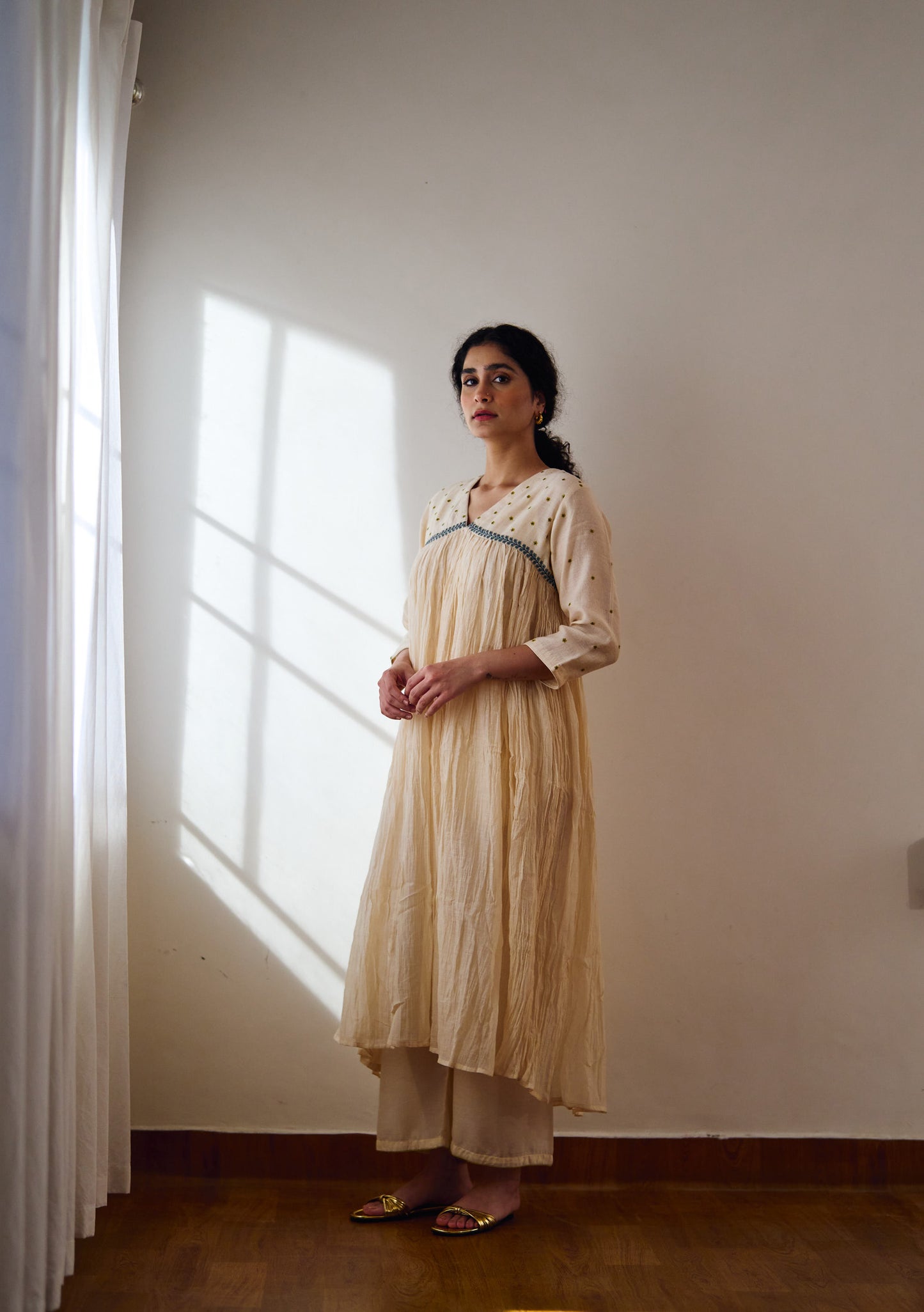 Nyla Ivory Kurta Sets