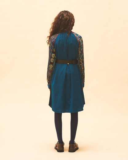 Indigo Embroidered Tunic