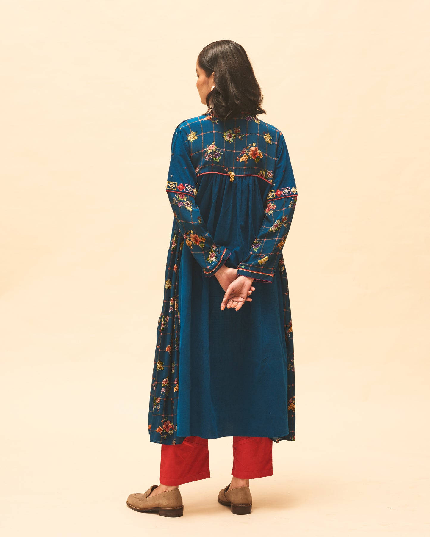 Indigo Applique Kurta