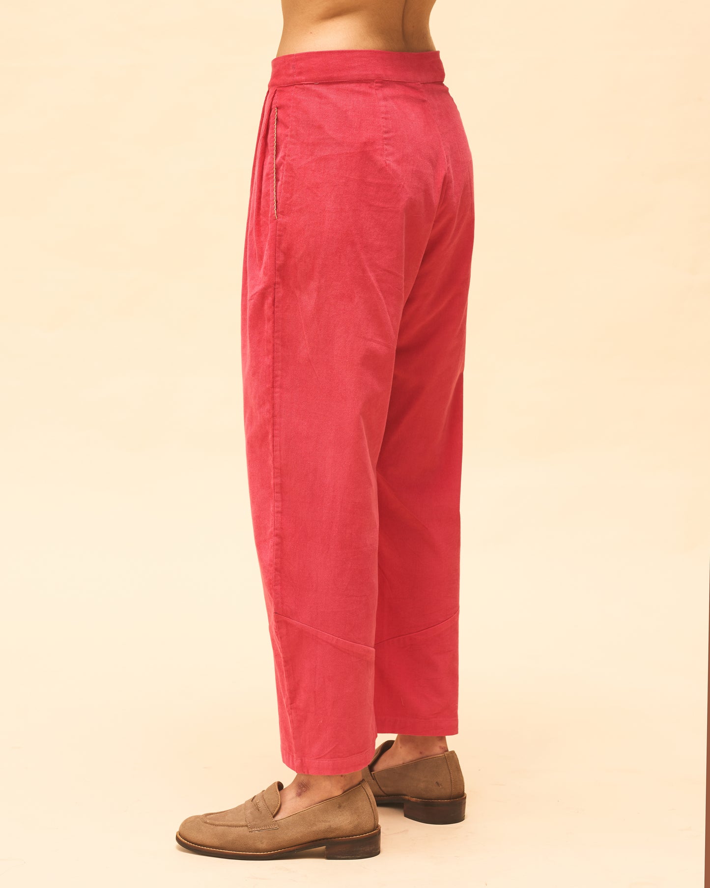 Fuchsia Straight Pants